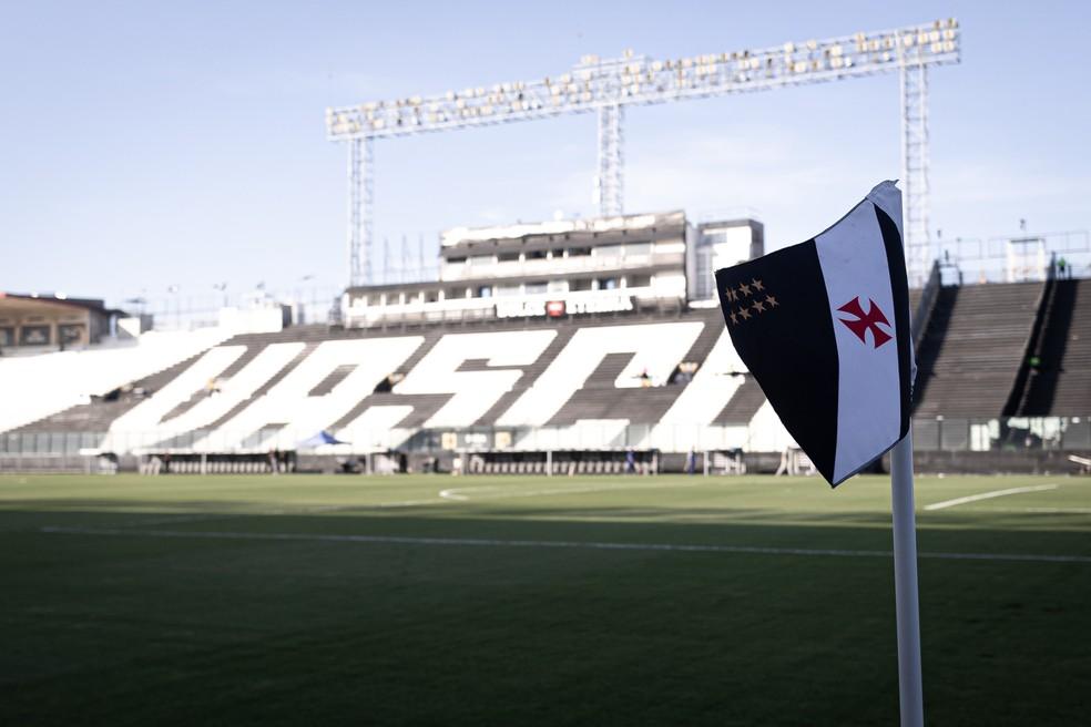 Bandeira do Vasco — Foto: Matheus Lima/Vasco