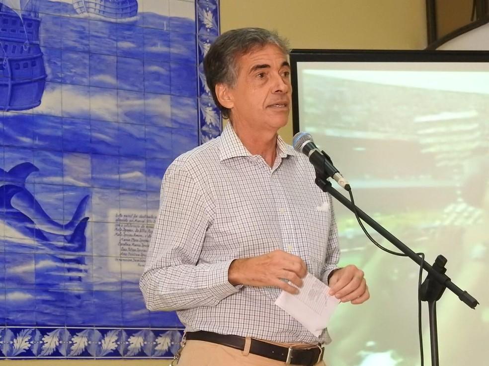 Luis Manuel Fernandes é presidente do Conselho de Beneméritos do Vasco — Foto: Fred Gomes