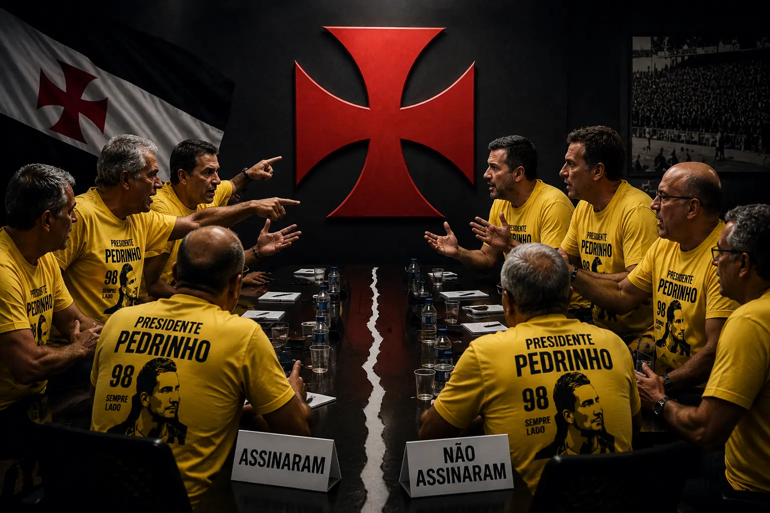 Carta pró-venda da SAF não reúne nem a base: ao menos 35 conselheiros da situação ficaram de fora