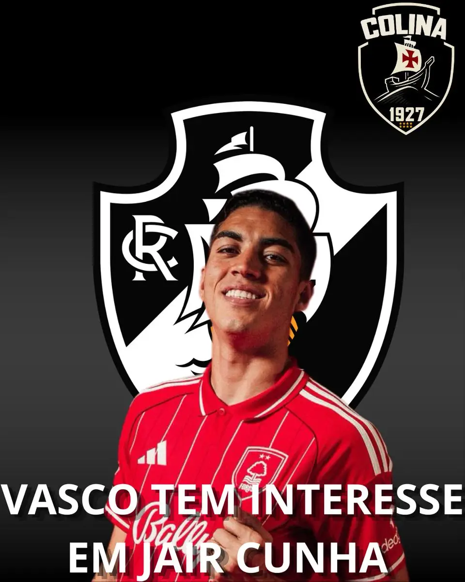 Vasco tem interesse no zagueiro Jair Cunha, do Nottingham Forest