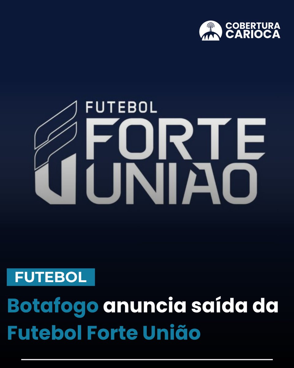 Botafogo, Cruzeiro e Goiás deixam a Futebol Forte União, grupo do qual o Vasco faz parte