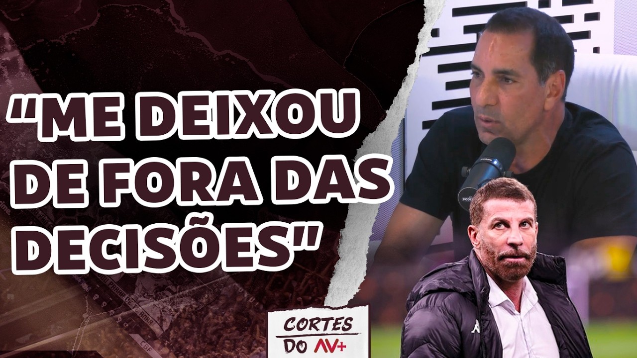 Edmundo fala sobre relação com Pedrinho e afirma que não quer ser presidente do Vasco