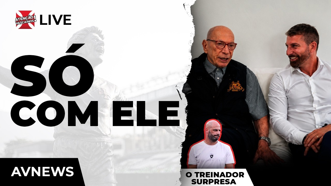 Evento para assinatura do memorando de entendimento entre Vasco e Marcos Lamacchia está marcado para 10 de julho na Lagoa