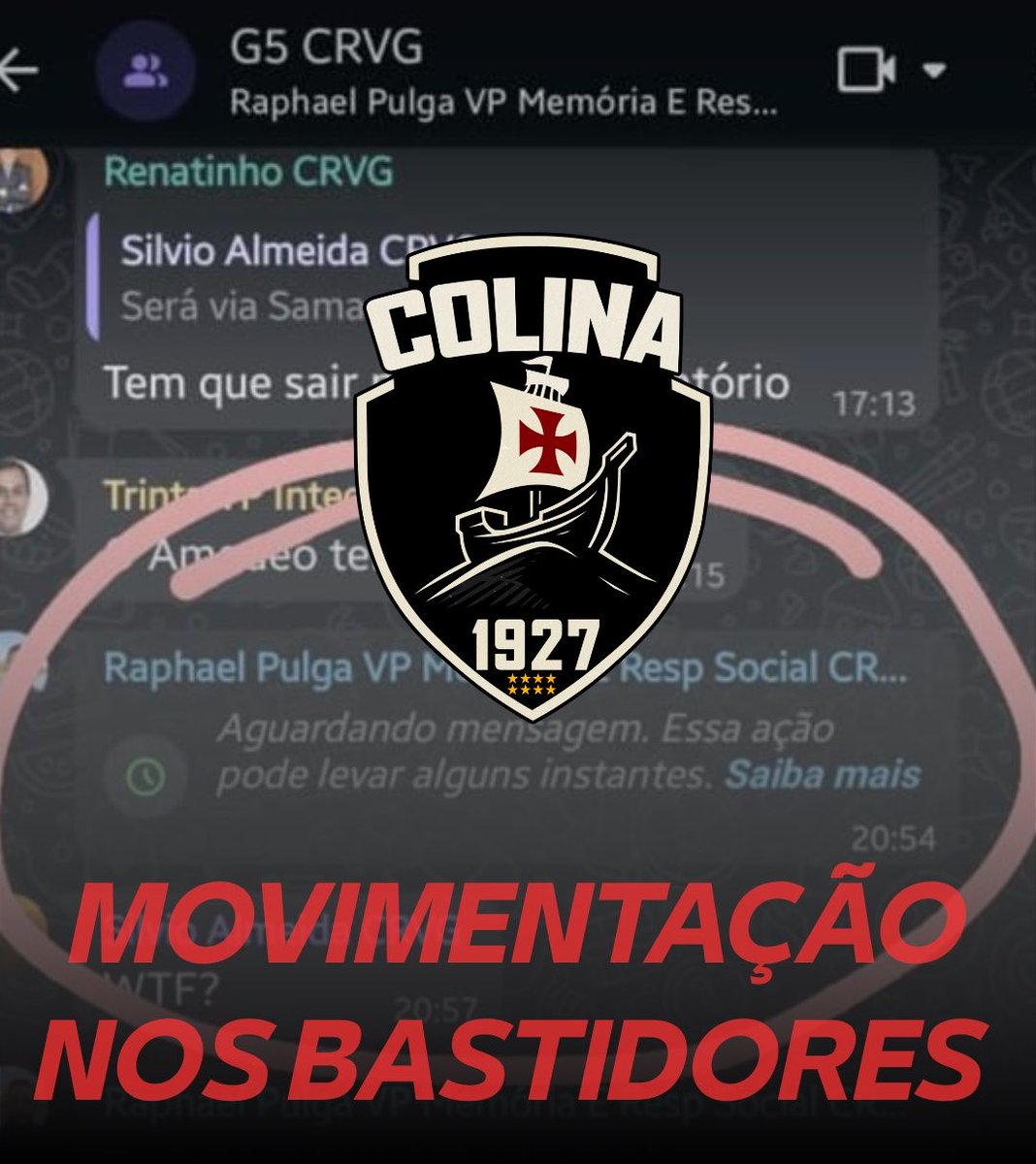 Ex e atuais VPs do Vasco se movimentam nos bastidores após o afastamento de Pedrinho da SAF