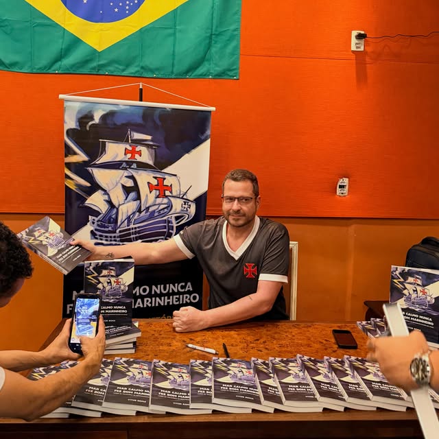 Ex-VP de marketing Vitor Roma lança livro sobre sua passagem pelo Vasco