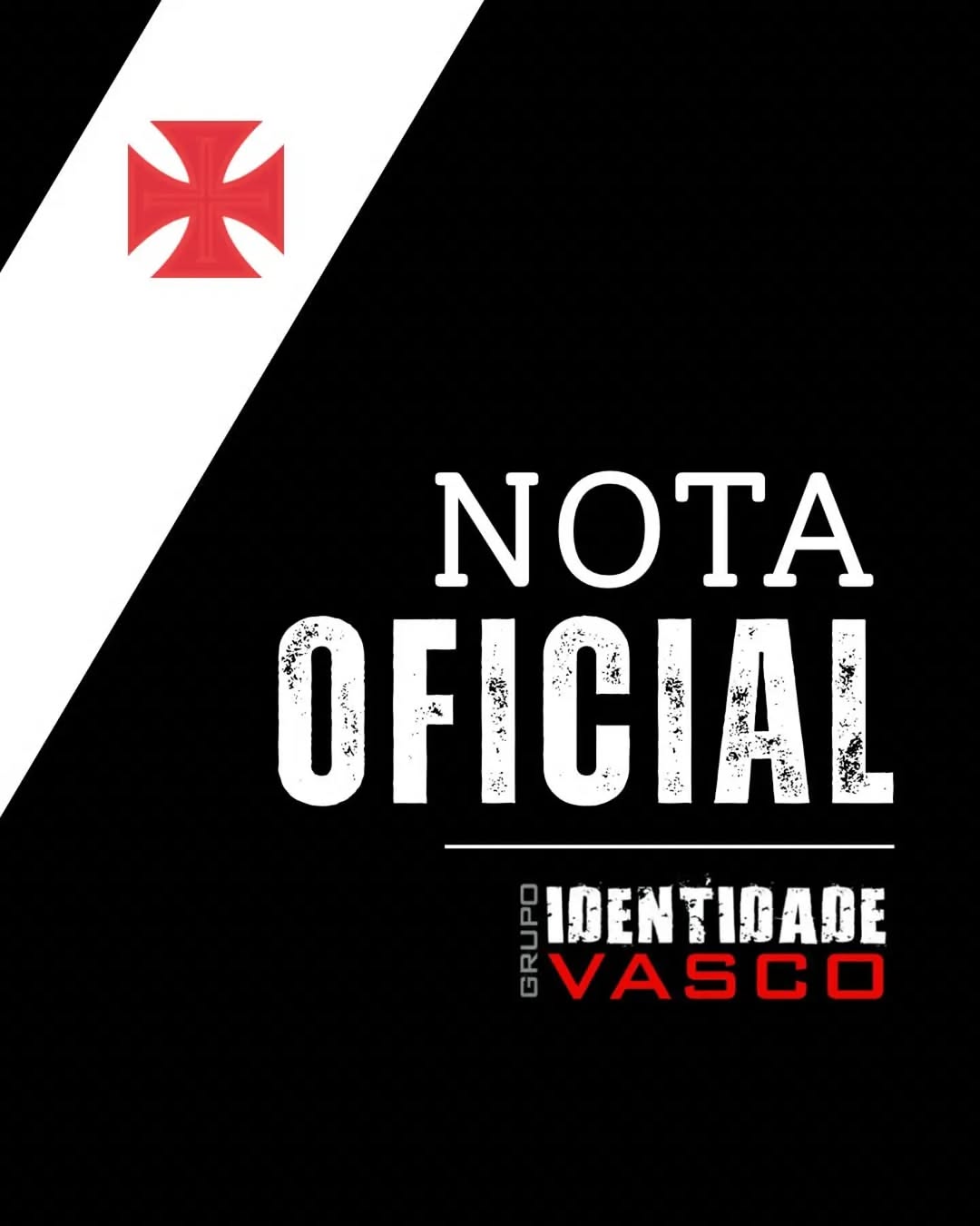 Identidade Vasco divulga nota sobre a decisão judicial que afastou Pedrinho do comando da SAF