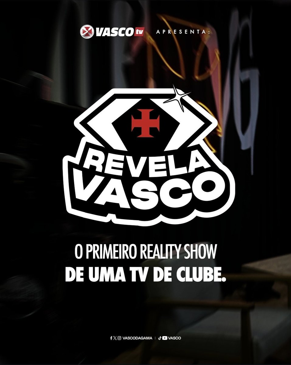 Vasco divulga o reality show 'Revela Vasco' para escolher novo repórter da VascoTV