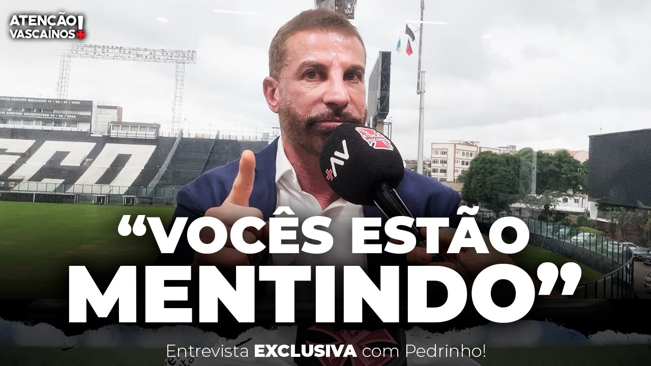 Veja pronunciamento de Pedrinho no canal Atenção Vascaínos