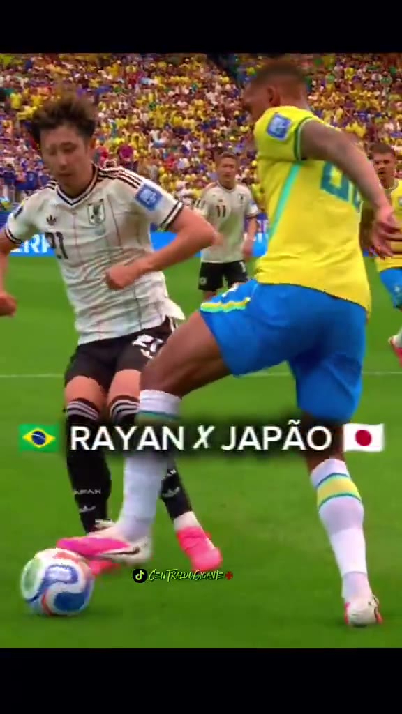 Veja vídeo com lances de Rayan contra o Japão
