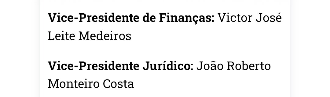 VPs de integração, José Luiz Trinta, e de engenharia e obra, Luis Guedes, renunciam